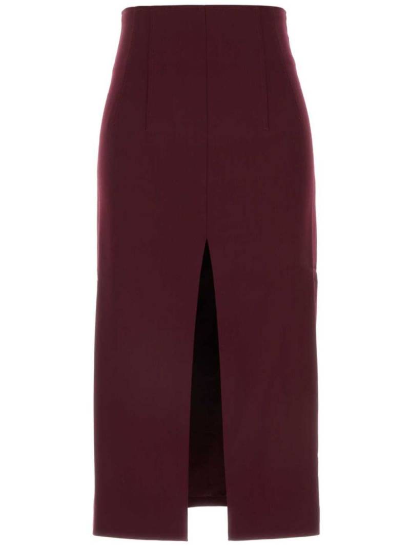 THE ANDAMANE Stephanie pencil skirt - Red von THE ANDAMANE