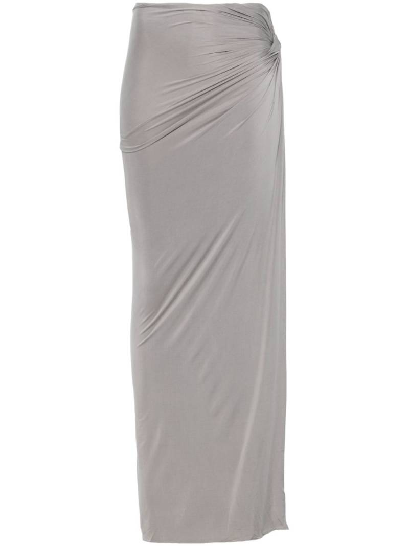 THE ANDAMANE Trish maxi skirt - Grey von THE ANDAMANE