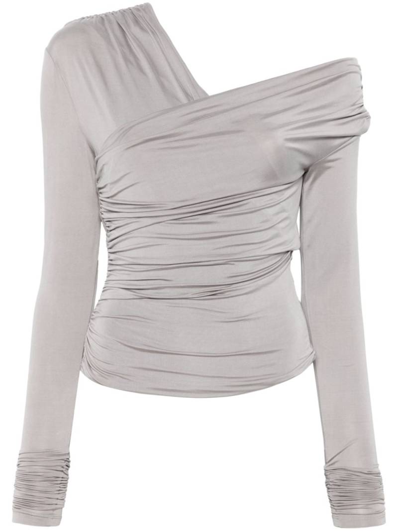 THE ANDAMANE Trixie top - Grey von THE ANDAMANE