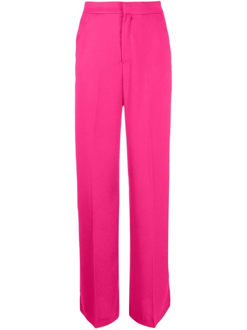 THE ANDAMANE high-waisted tailored trousers - Pink von THE ANDAMANE