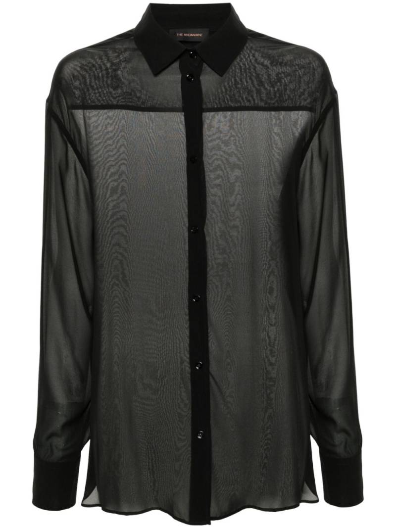 THE ANDAMANE long-sleeve shirt - Black von THE ANDAMANE