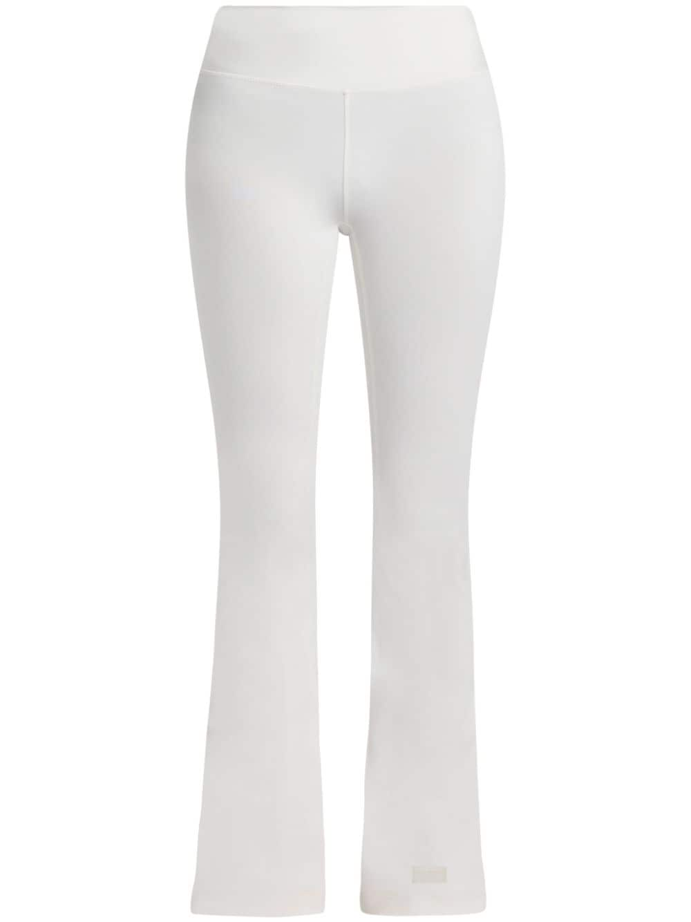 THE GIVING MOVEMENT high-waist bootcut leggings - White von THE GIVING MOVEMENT