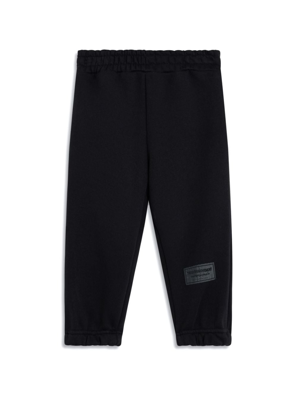 THE GIVING MOVEMENT organic cotton blend track pants - Black von THE GIVING MOVEMENT