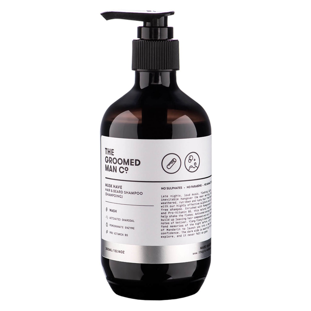 THE GROOMED MAN CO. - Musk Have Hair & Beard Shampoo von THE GROOMED MAN CO.