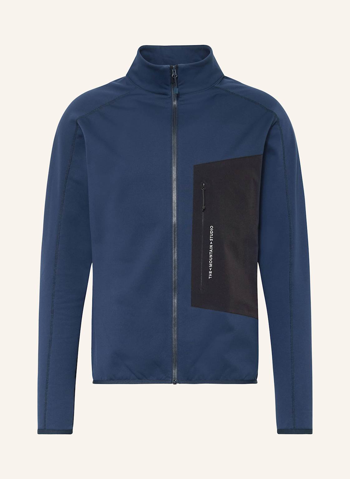 The Mountain Studio Midlayer-Jacke blau von THE MOUNTAIN STUDIO