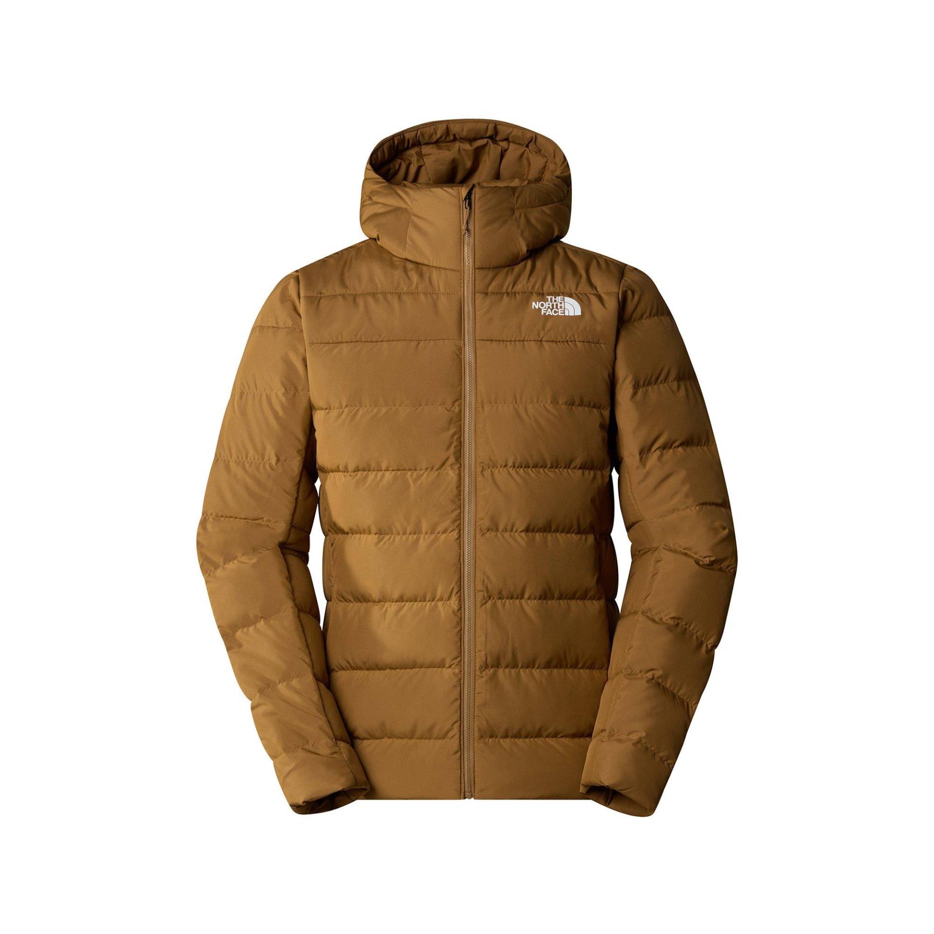 Daunenjacke Mit Kapuze Herren Braun XL von THE NORTH FACE