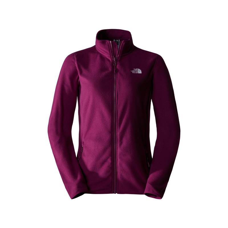 Fleecejacke Ohne Kapuze Damen Bordeaux S von THE NORTH FACE