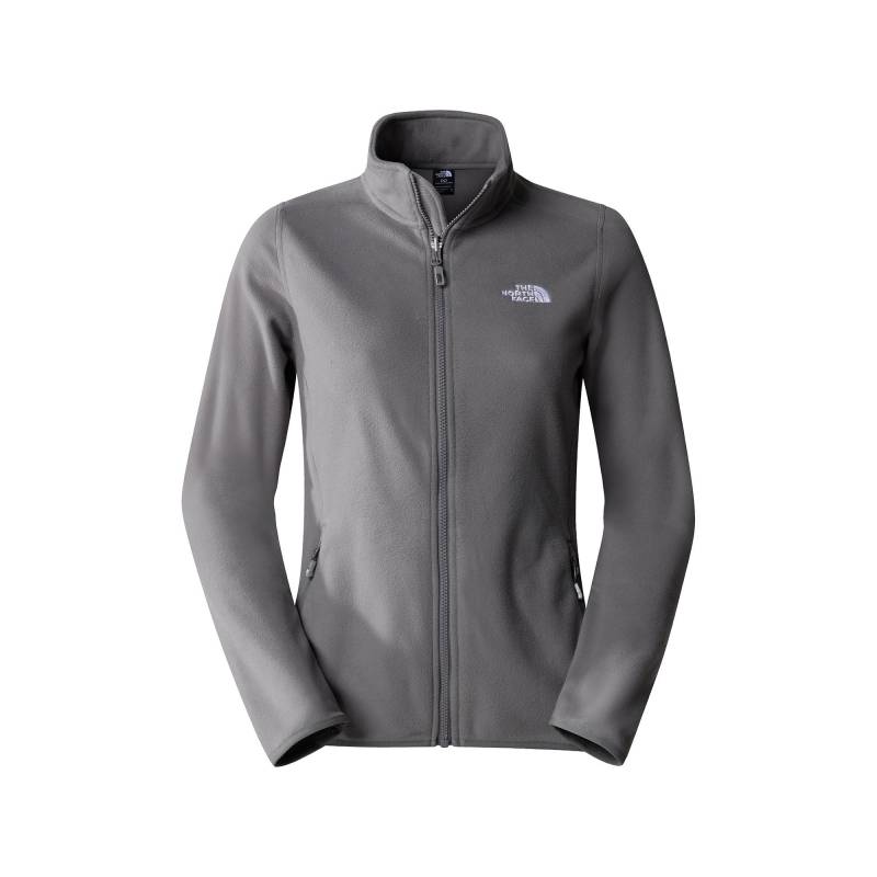 Fleecejacke Ohne Kapuze Damen Dunkelgrau XL von THE NORTH FACE