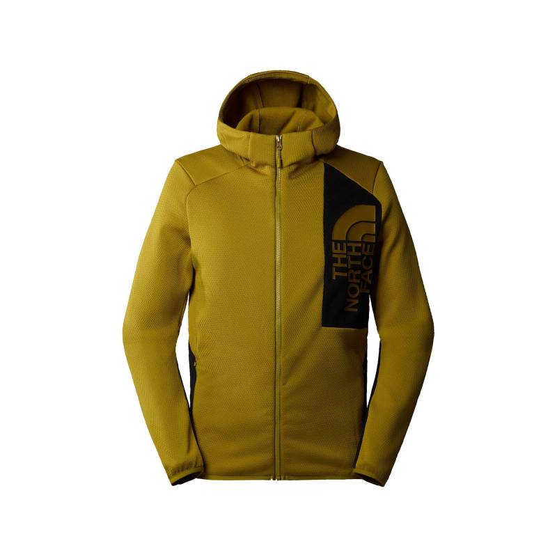 Powerstretch Jacke Mit Kapuze Herren Dunkelgrün L von THE NORTH FACE