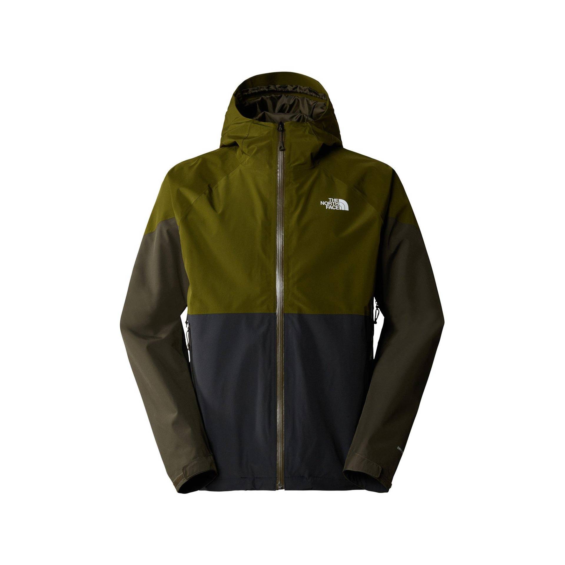 Trekkingjacke Mit Kapuze Herren Olivegrün M von THE NORTH FACE