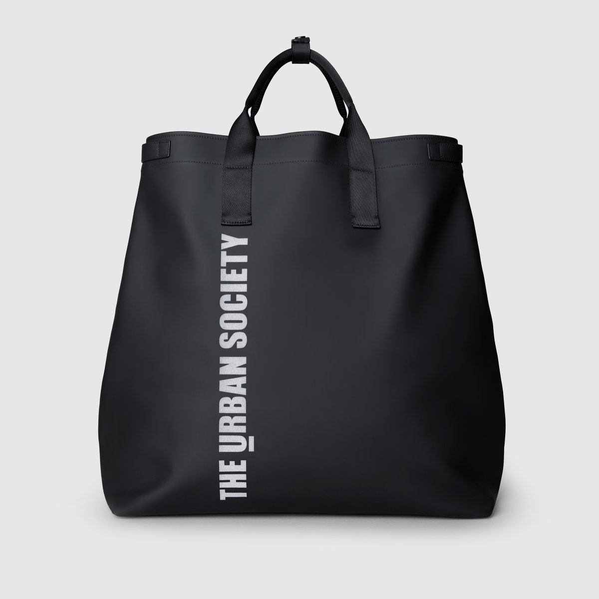 SUPERSHOPPER - Shopper mit zwei herausnehmbaren Taschen in Schwarz von THE URBAN SOCIETY