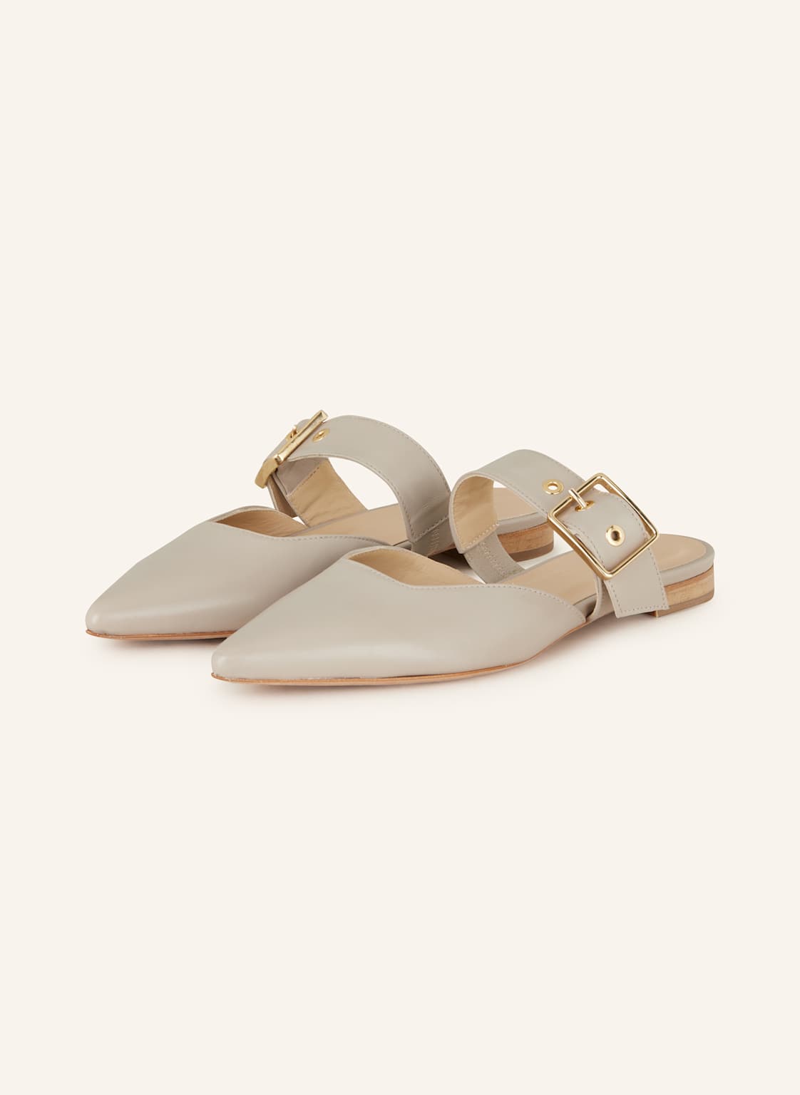 Thea Mika Mules Avena beige Thea Mika Mules Avena beige von THEA MIKA