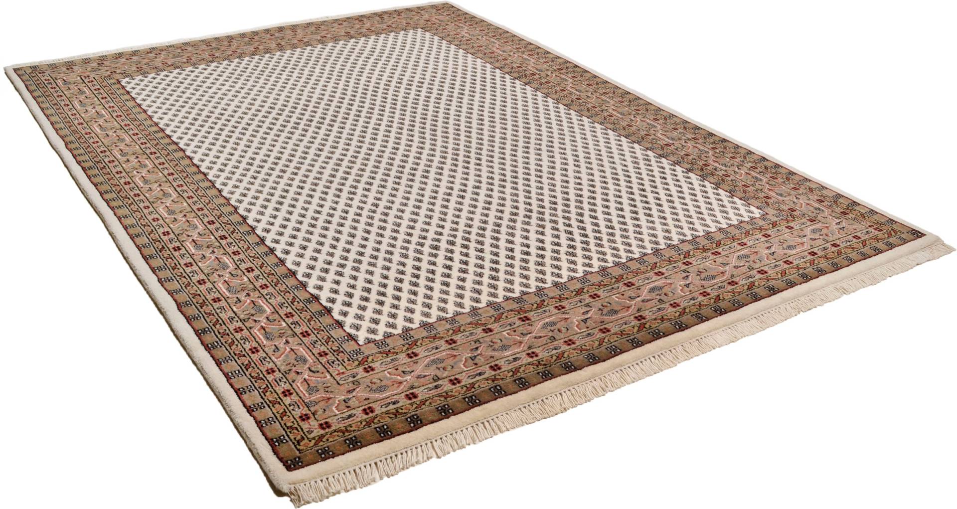 THEKO Orientteppich »Chandi Mir«, rechteckig, 12 mm Höhe, reine Wolle, handgeknüpft, mit Fransen THEKO Orientteppich »Chandi Mir«, rechteckig, 12 mm Höhe, reine Wolle, handgeknüpft, mit Fransen von THEKO