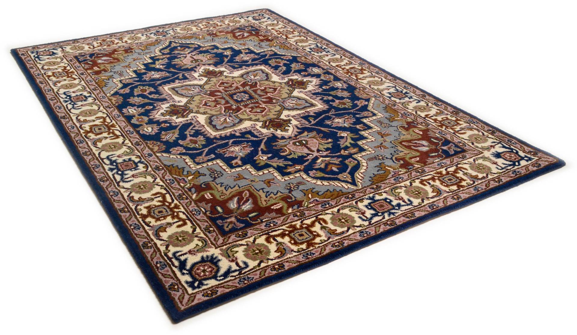 THEKO Wollteppich »Royal Heriz«, rechteckig, 14 mm Höhe, reine Wolle, Orient-Optik, ideal im Wohnzimmer & Schlafzimmer THEKO Wollteppich »Royal Heriz«, rechteckig, 14 mm Höhe, reine Wolle, Orient-Optik, ideal im Wohnzimmer & Schlafzimmer von THEKO