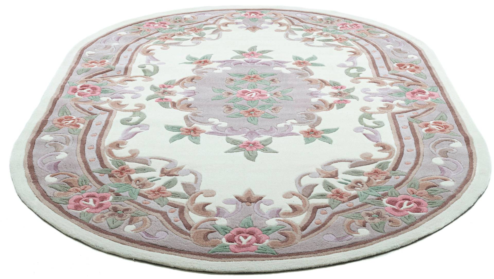 THEKO Teppich »Ming«, oval, 14 mm Höhe, hochwertiges Acrylgarn, ideal im Wohnzimmer & Schlafzimmer THEKO Teppich »Ming«, oval, 14 mm Höhe, hochwertiges Acrylgarn, ideal im Wohnzimmer & Schlafzimmer von THEKO