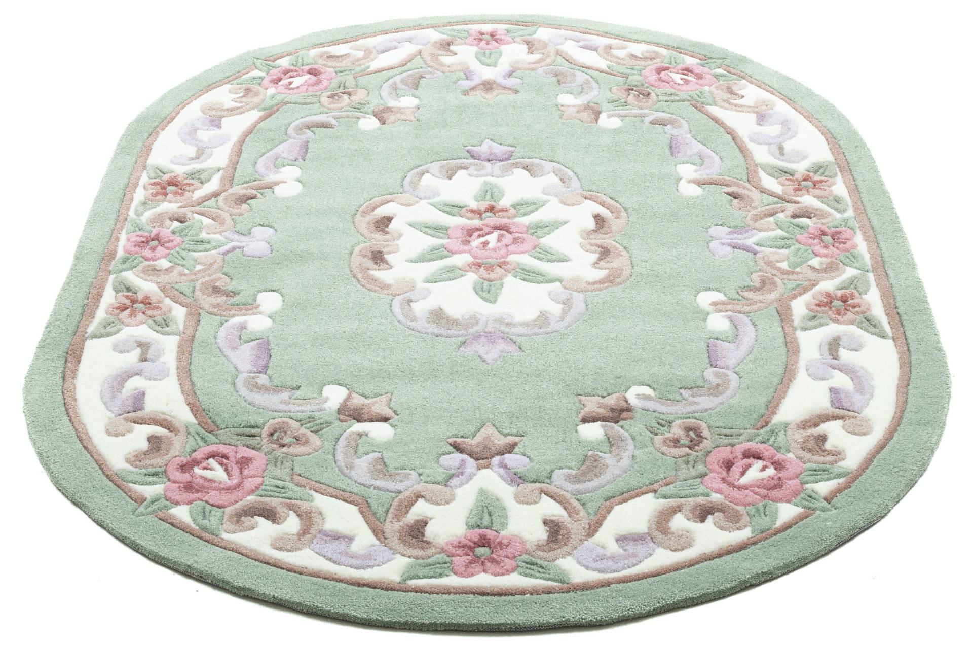 THEKO Teppich »Ming«, oval, 14 mm Höhe, hochwertiges Acrylgarn, ideal im Wohnzimmer & Schlafzimmer THEKO Teppich »Ming«, oval, 14 mm Höhe, hochwertiges Acrylgarn, ideal im Wohnzimmer & Schlafzimmer von THEKO