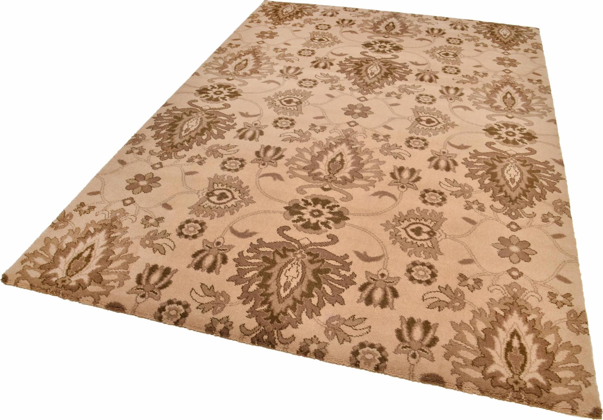 THEKO Teppich »Timeless 1«, rechteckig, 12 mm Höhe, Kurzflor, florales Design, 80% Schurwolle, Wohnzimmer THEKO Teppich »Timeless 1«, rechteckig, 12 mm Höhe, Kurzflor, florales Design, 80% Schurwolle, Wohnzimmer von THEKO