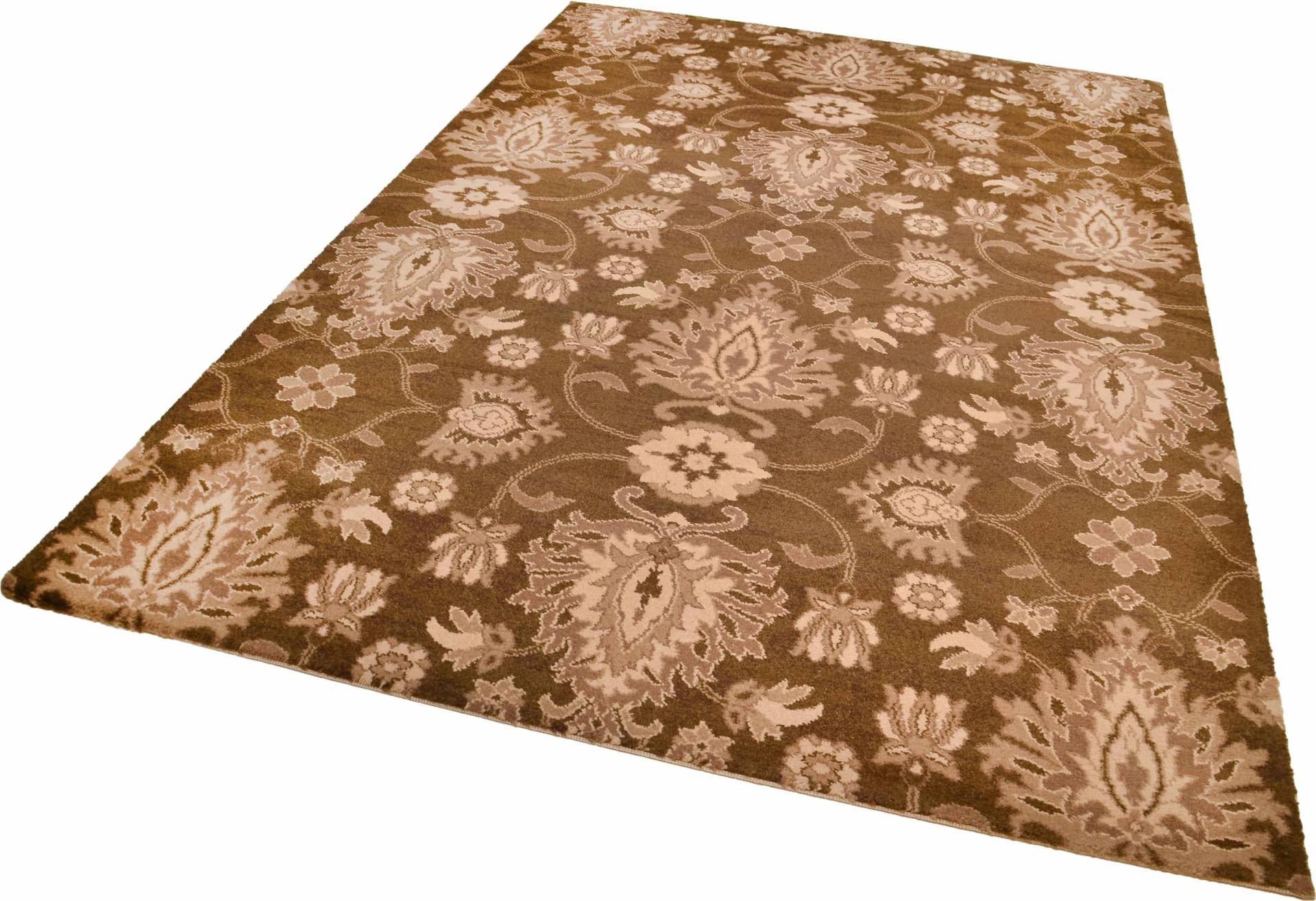 THEKO Teppich »Timeless 1«, rechteckig, 12 mm Höhe, Kurzflor, florales Design, 80% Schurwolle, Wohnzimmer THEKO Teppich »Timeless 1«, rechteckig, 12 mm Höhe, Kurzflor, florales Design, 80% Schurwolle, Wohnzimmer von THEKO