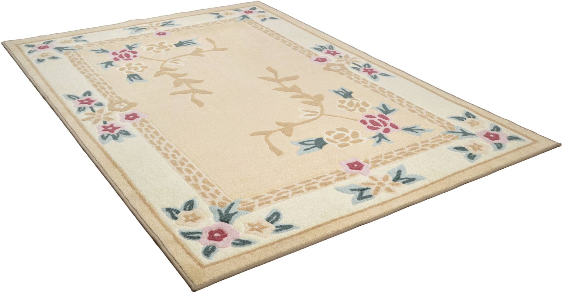 THEKO Teppich »Versailles«, rechteckig, 11 mm Höhe, mit Bordüre, ideal im Wohnzimmer & Schlafzimmer THEKO Teppich »Versailles«, rechteckig, 11 mm Höhe, mit Bordüre, ideal im Wohnzimmer & Schlafzimmer von THEKO