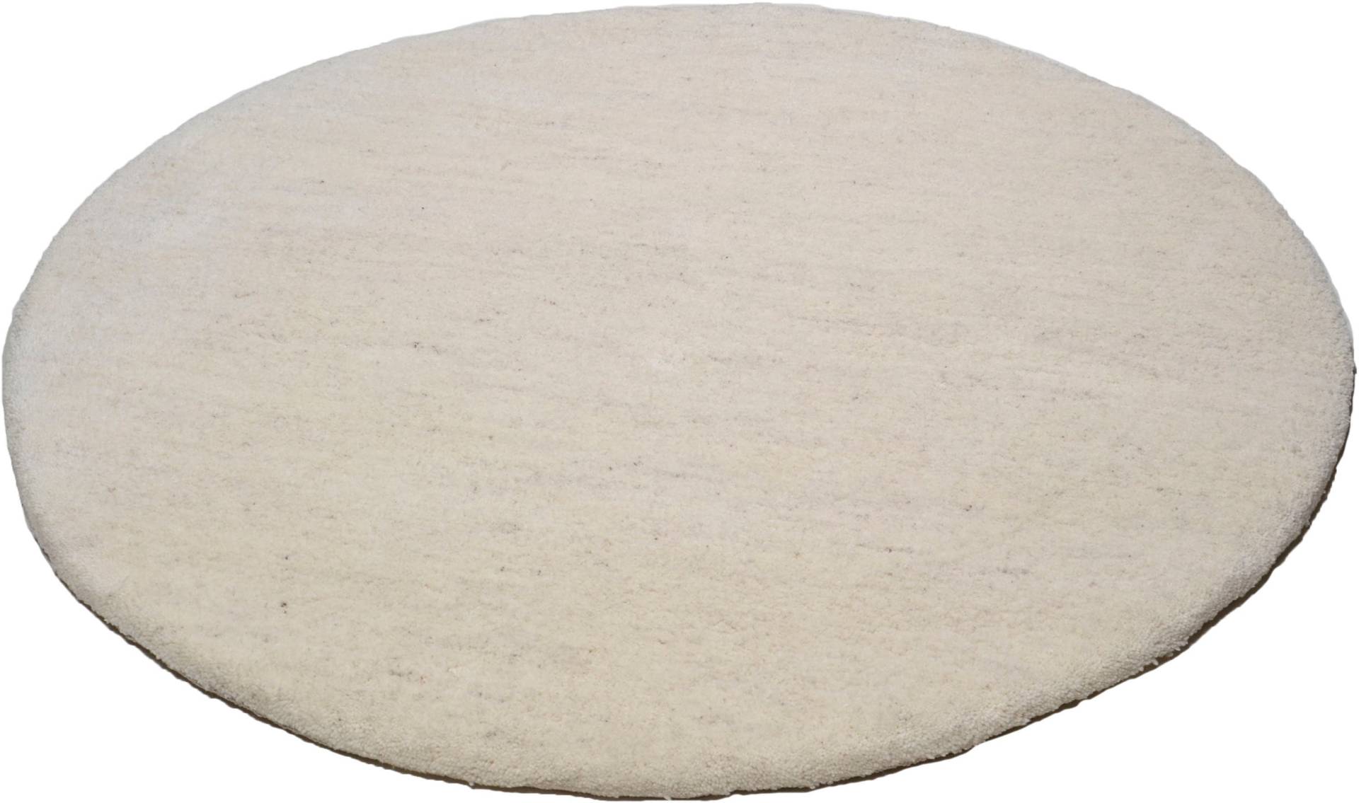THEKO Wollteppich »Maloronga Uni«, rund, 24 mm Höhe, echter Berber Teppich, reine Wolle, handgeknüpft THEKO Wollteppich »Maloronga Uni«, rund, 24 mm Höhe, echter Berber Teppich, reine Wolle, handgeknüpft von THEKO