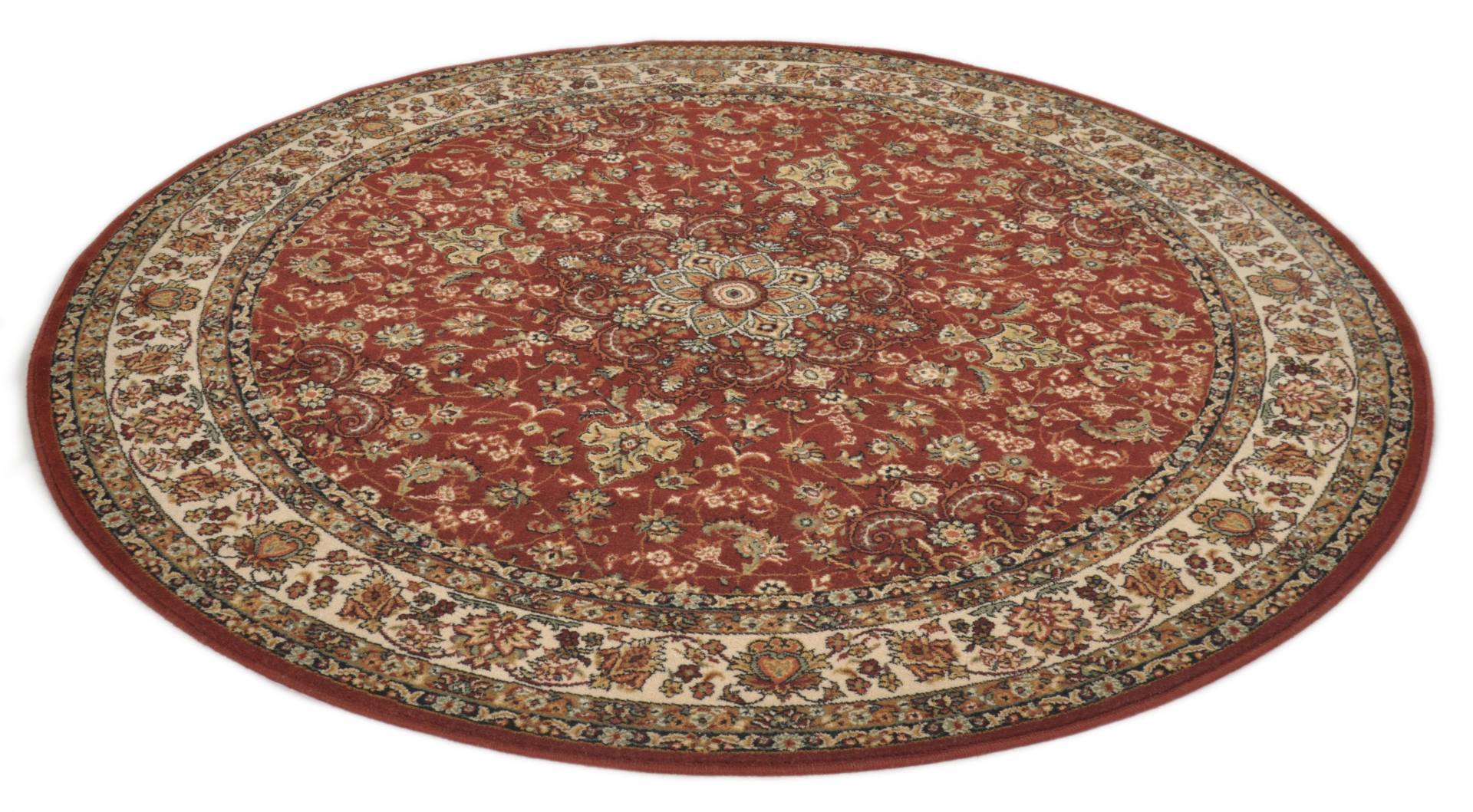 THEKO Wollteppich »Turan 859«, rund, 12 mm Höhe, reine Wolle, Orient-Optik, ideal im Wohnzimmer & Schlafzimmer THEKO Wollteppich »Turan 859«, rund, 12 mm Höhe, reine Wolle, Orient-Optik, ideal im Wohnzimmer & Schlafzimmer von THEKO