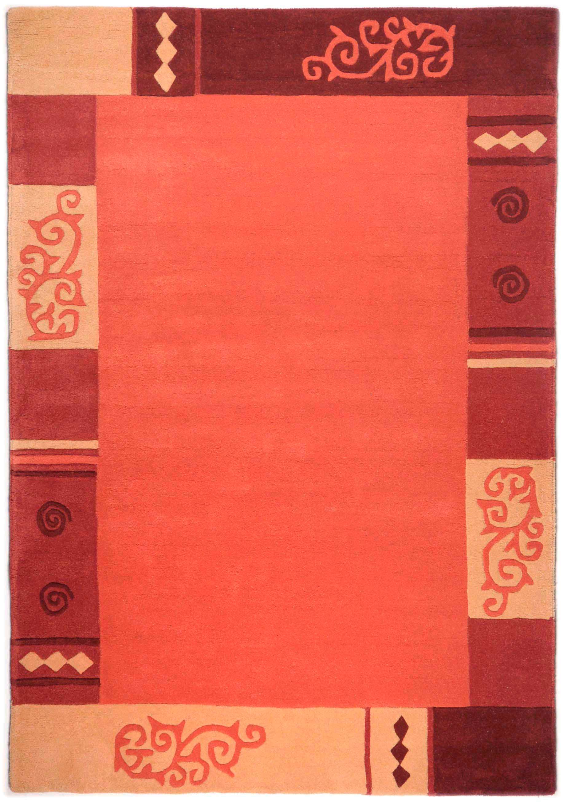 THEKO Wollteppich »Ambadi«, rechteckig, 14 mm Höhe, reine Schurwolle, handgetuftet, mit Bordüre, modern THEKO Wollteppich »Ambadi«, rechteckig, 14 mm Höhe, reine Schurwolle, handgetuftet, mit Bordüre, modern von THEKO
