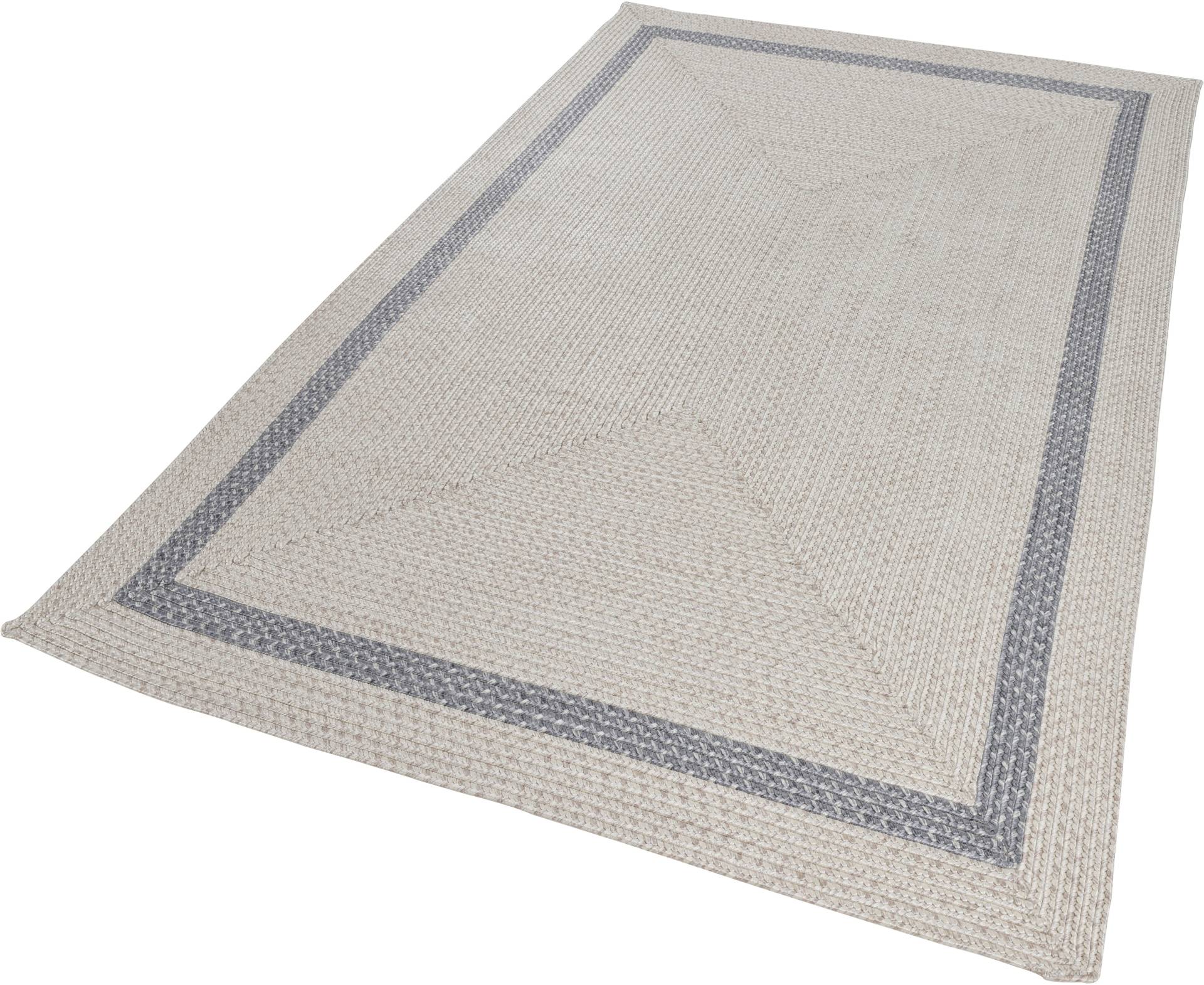 Gino Falcone Teppich »Benito«, rechteckig, 6 mm Höhe, Flachgewebe, Uni Farben, mit Bordüre, In- und Outdoor geeignet Gino Falcone Teppich »Benito«, rechteckig, 6 mm Höhe, Flachgewebe, Uni Farben, mit Bordüre, In- und Outdoor geeignet von Gino Falcone