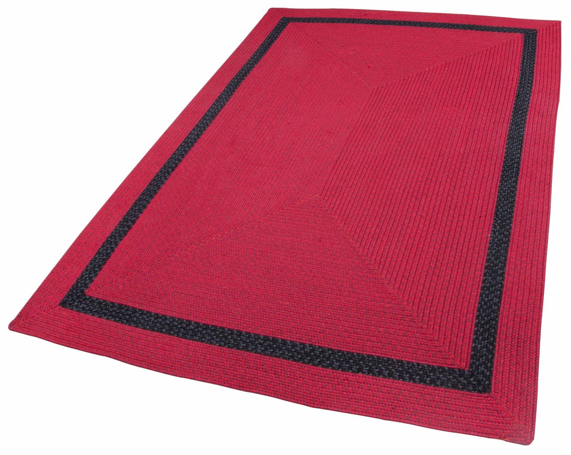 Gino Falcone Teppich »Benito«, rechteckig, 6 mm Höhe, Flachgewebe, Uni Farben, mit Bordüre, In- und Outdoor geeignet Gino Falcone Teppich »Benito«, rechteckig, 6 mm Höhe, Flachgewebe, Uni Farben, mit Bordüre, In- und Outdoor geeignet von Gino Falcone