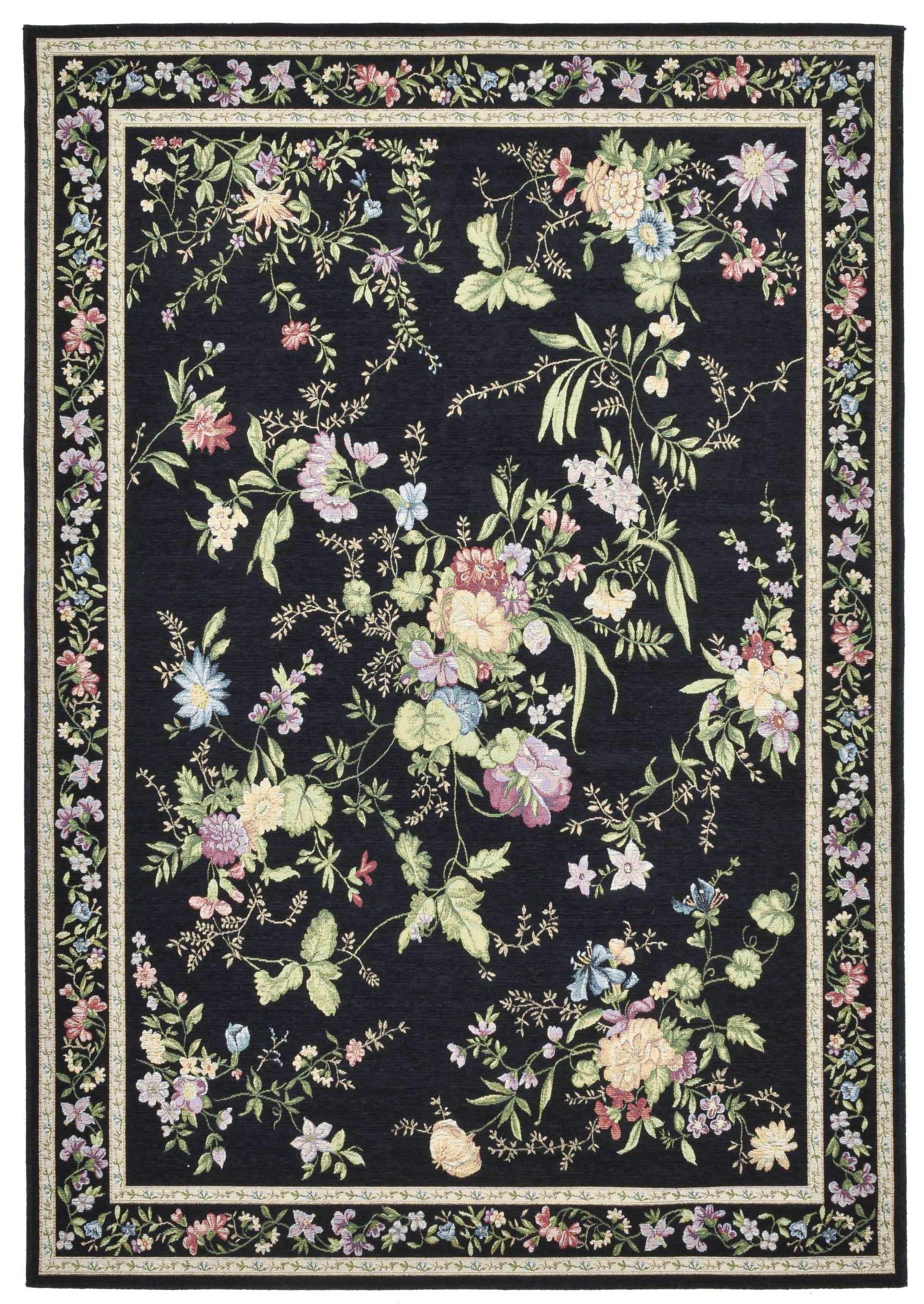 THEKO Teppich »Flomi Sagrini«, rechteckig, 4 mm Höhe, Flachgewebe, Pastell-Farben, Blumen Design THEKO Teppich »Flomi Sagrini«, rechteckig, 4 mm Höhe, Flachgewebe, Pastell-Farben, Blumen Design von THEKO