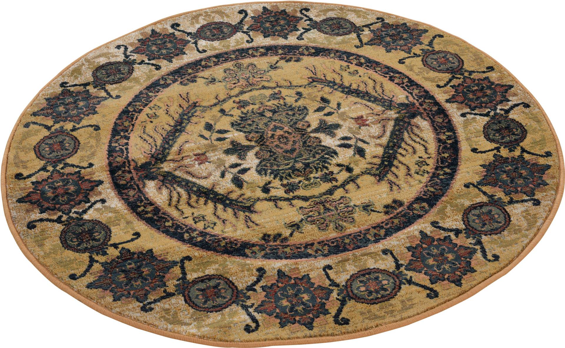 THEKO Teppich »Gabiro 3070«, rund, 10 mm Höhe, Kurzflor, klassisches Design, ideal im Wohnzimmer & Schlafzimmer THEKO Teppich »Gabiro 3070«, rund, 10 mm Höhe, Kurzflor, klassisches Design, ideal im Wohnzimmer & Schlafzimmer von THEKO