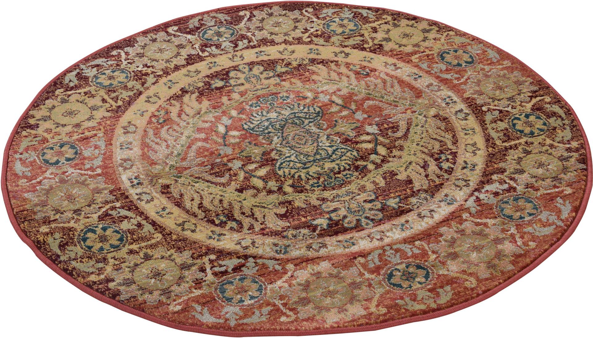 THEKO Teppich »Gabiro 3070«, rund, 10 mm Höhe, Kurzflor, klassisches Design, ideal im Wohnzimmer & Schlafzimmer THEKO Teppich »Gabiro 3070«, rund, 10 mm Höhe, Kurzflor, klassisches Design, ideal im Wohnzimmer & Schlafzimmer von THEKO
