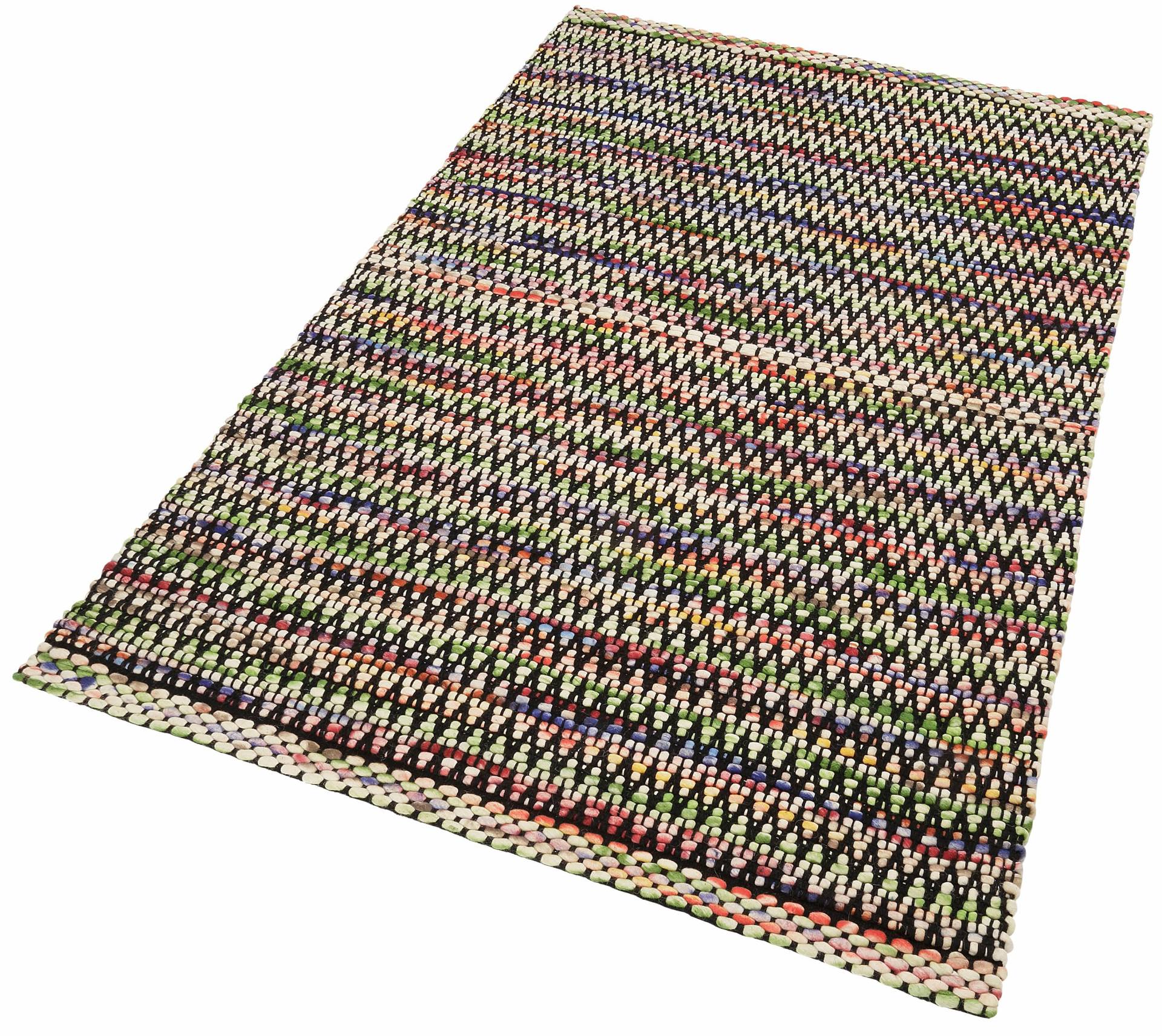 THEKO Wollteppich »Modern Weave 3«, rechteckig, 7 mm Höhe, reine Wolle, handgewebt, ideal im Wohnzimmer & Schlafzimmer THEKO Wollteppich »Modern Weave 3«, rechteckig, 7 mm Höhe, reine Wolle, handgewebt, ideal im Wohnzimmer & Schlafzimmer von THEKO