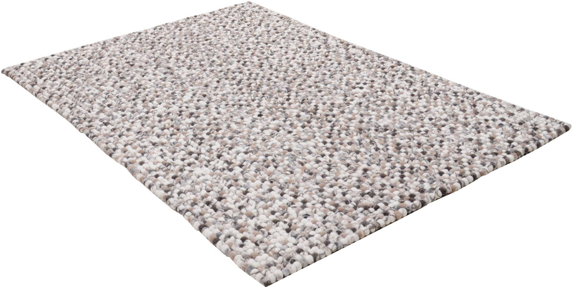 THEKO Wollteppich »Felty 2.2«, rechteckig, 22 mm Höhe, Filzkugel-Teppich, reine Wolle, handgefertigt THEKO Wollteppich »Felty 2.2«, rechteckig, 22 mm Höhe, Filzkugel-Teppich, reine Wolle, handgefertigt von THEKO