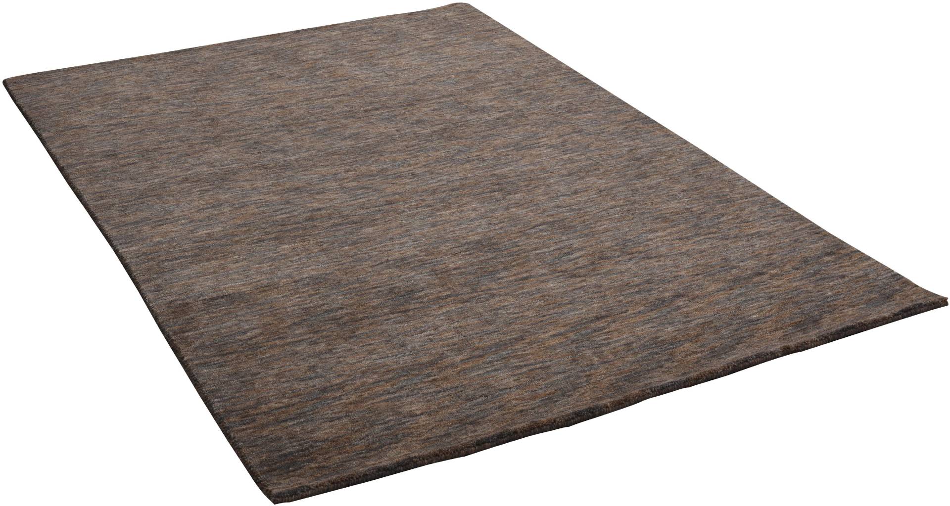 THEKO Wollteppich »Nebraska Uni«, rechteckig, 12 mm Höhe, reine Wolle, handgewebt, ideal im Wohnzimmer & Schlafzimmer THEKO Wollteppich »Nebraska Uni«, rechteckig, 12 mm Höhe, reine Wolle, handgewebt, ideal im Wohnzimmer & Schlafzimmer von THEKO