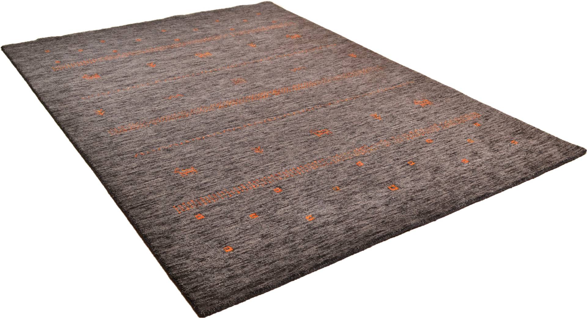 THEKO Wollteppich »Nebraska ZO89615«, rechteckig, 10 mm Höhe, Handweb-Teppich, reine Wolle, Gabbeh-Struktur, handgewebt THEKO Wollteppich »Nebraska ZO89615«, rechteckig, 10 mm Höhe, Handweb-Teppich, reine Wolle, Gabbeh-Struktur, handgewebt von THEKO