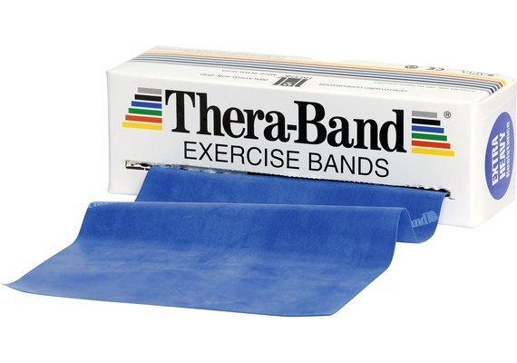 Thera-band® Übungsband 5.5 M X 12.8 Blau Damen Mittelblau 1 pezzo von THERA-BAND