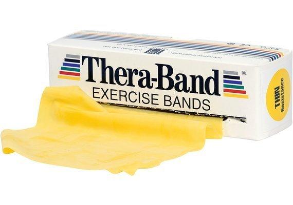 Thera-band® Übungsband 5.5 M X 12.8 Gelb Damen Gelb Bedruckt 1 pezzo von THERA-BAND