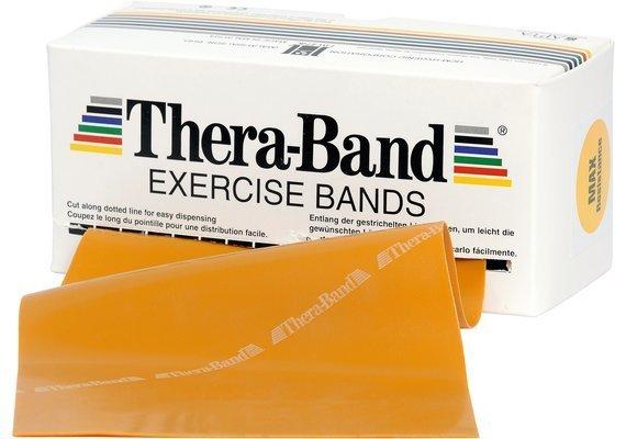 Thera-band® Übungsband 5.5 M X 12.8 Gold Damen Gelbgold 1 pezzo