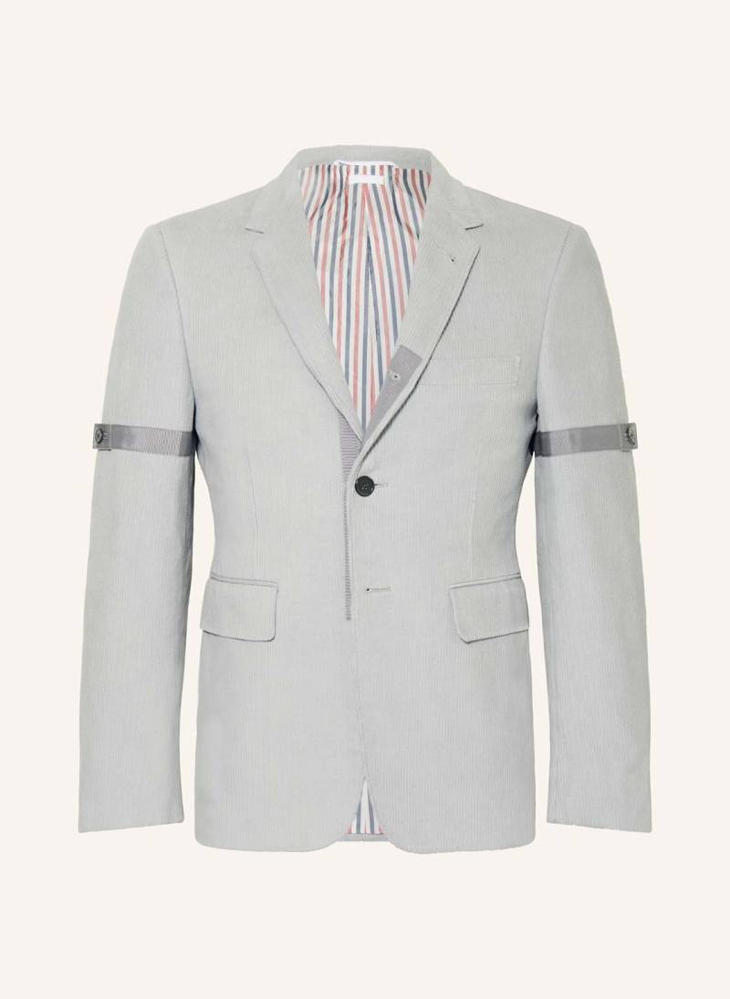 Thom Browne. Anzugsakko Extra Slim Fit Aus Cord grau von THOM BROWNE.