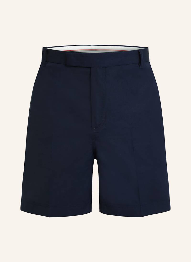 Thom Browne. Chinoshorts Extra Slim Fit blau von THOM BROWNE.