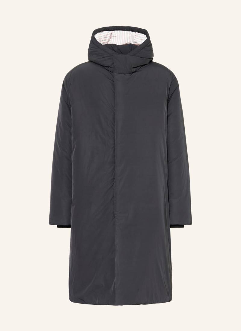 Thom Browne. Daunenmantel schwarz Thom Browne. Daunenmantel schwarz von THOM BROWNE.