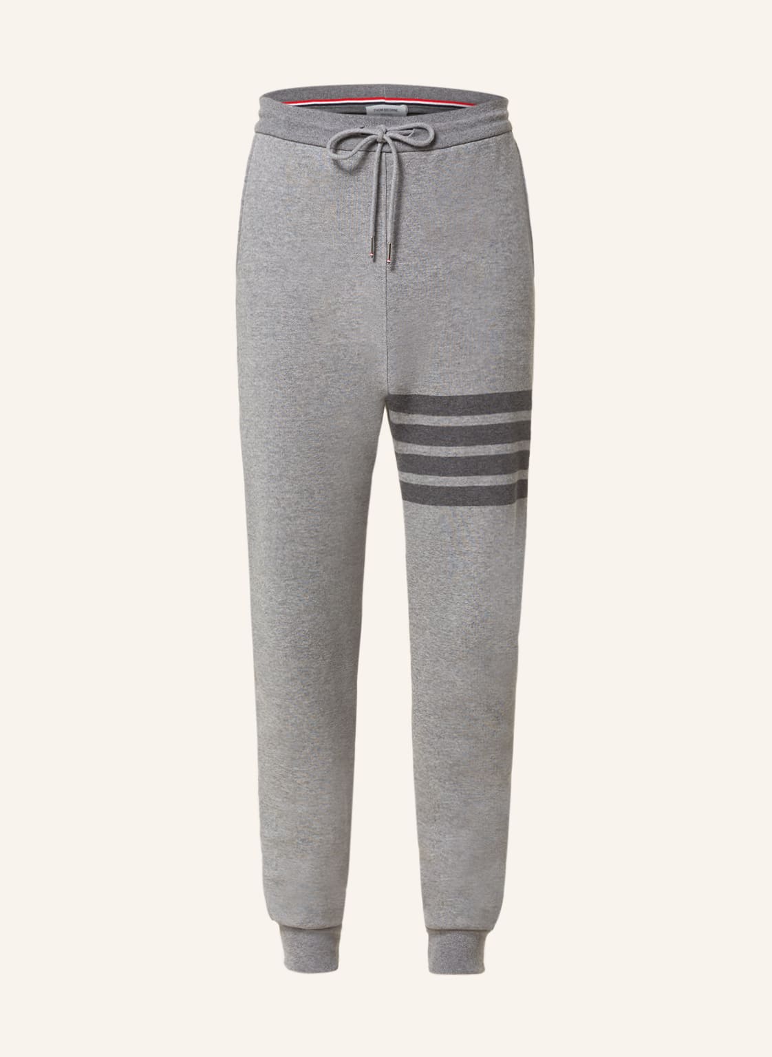 Thom Browne. Sweatpants grau von THOM BROWNE.