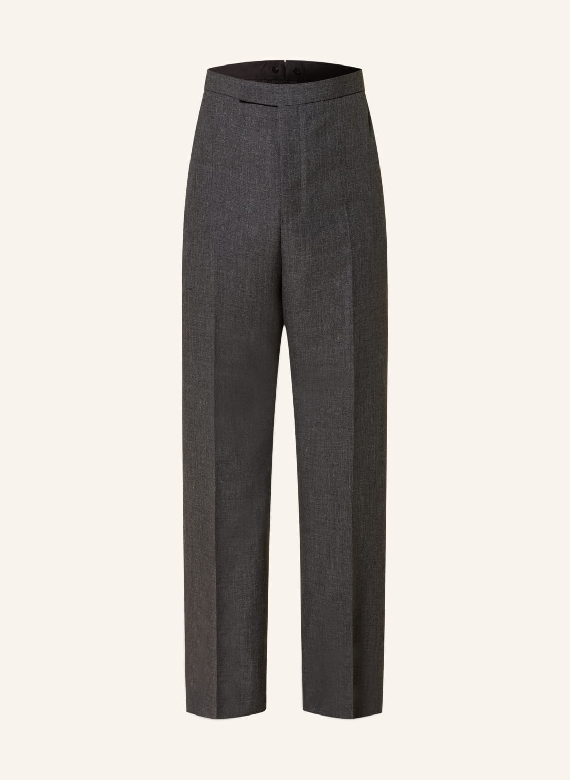 Thom Browne. Hose Regular Fit grau von THOM BROWNE.