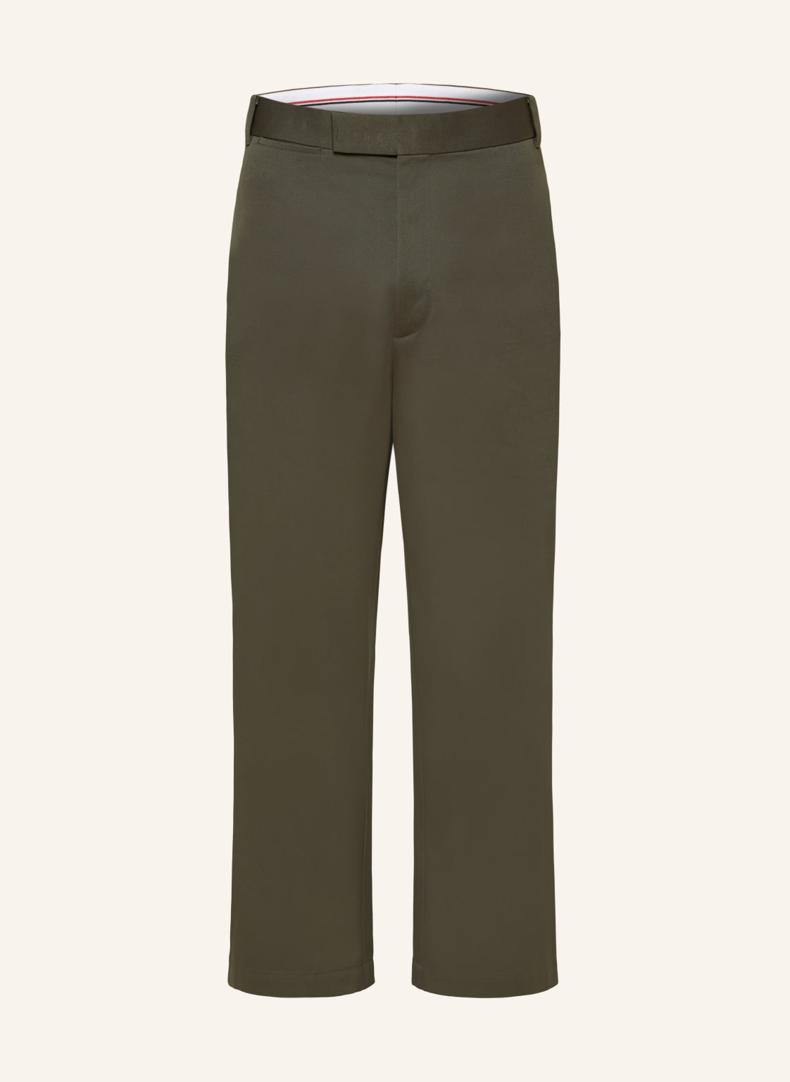 Thom Browne. Hose Regular Fit gruen von THOM BROWNE.