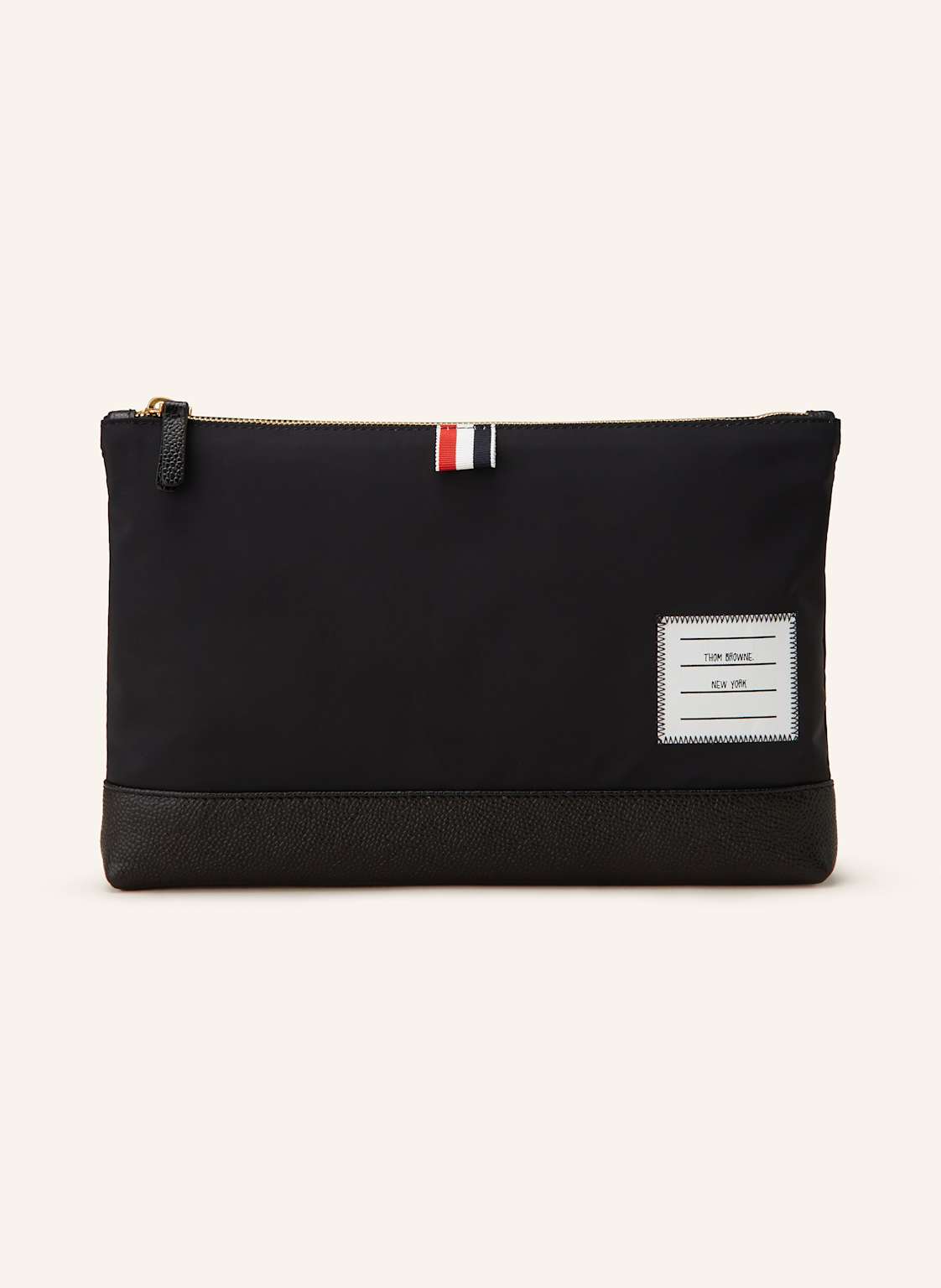 Thom Browne. Pouch schwarz von THOM BROWNE.