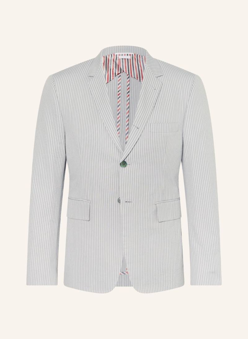 Thom Browne. Sakko Extra Slim Fit grau von THOM BROWNE.