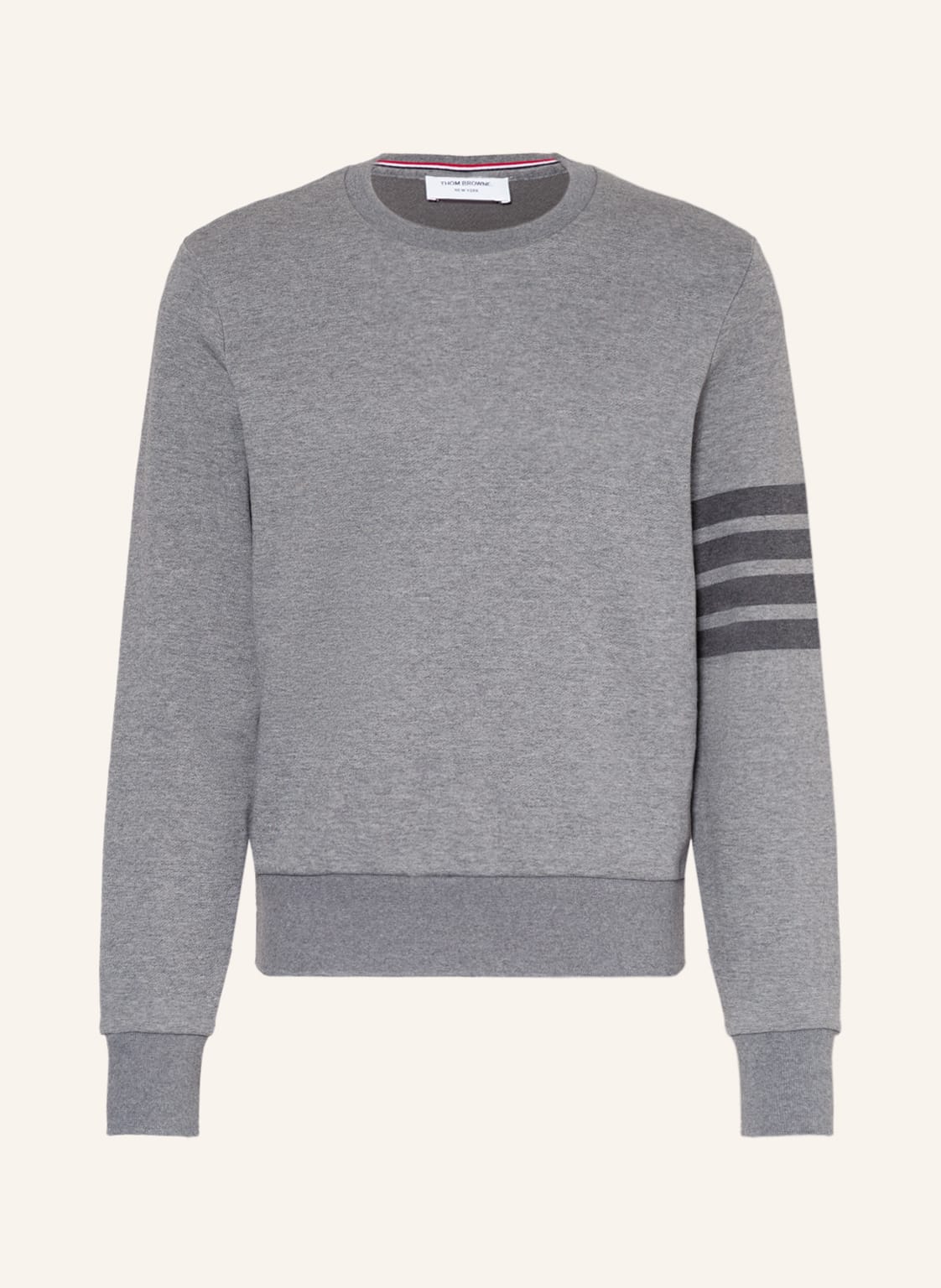 Thom Browne. Sweatshirt grau