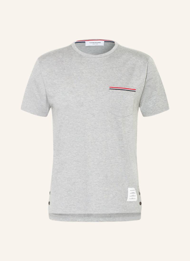 Thom Browne. T-Shirt grau von THOM BROWNE.