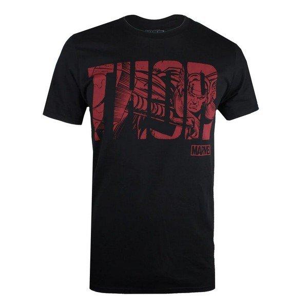 Tshirt Herren Schwarz L von THOR