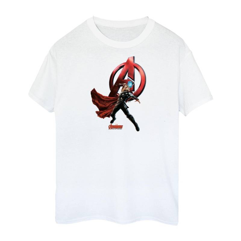 Tshirt Herren Weiss XL von THOR